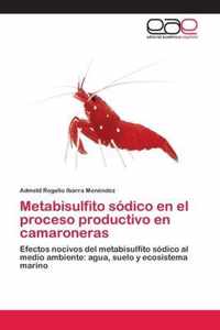 Metabisulfito sodico en el proceso productivo en camaroneras