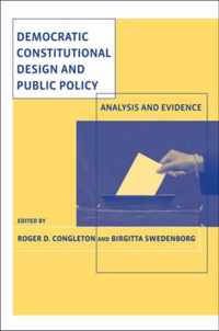 Democratic Constitutional Design and Public Policy