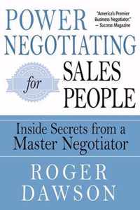 Power Negotiating for Salespeople