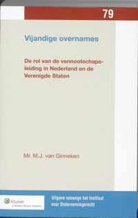 Vijandige overnames - M.J. van Ginneken - Paperback (9789013079203)