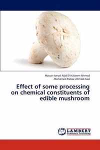 Effect of some processing on chemical constituents of edible mushroom