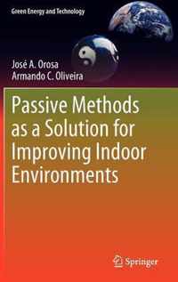 Passive Methods as a Solution for Improving Indoor Environments