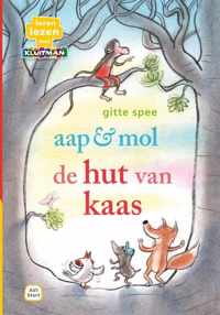 Leren lezen met Kluitman  -   aap & mol. de hut van kaas