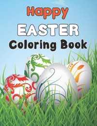 Happy Easter Coloring Book