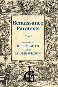 Renaissance Paratexts