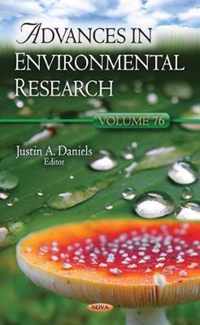 Advances in Environmental Research