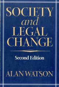 Society And Legal Change 2Nd Ed