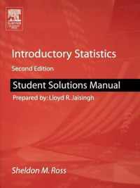 Student Solutions Manual for Introductory Statistics