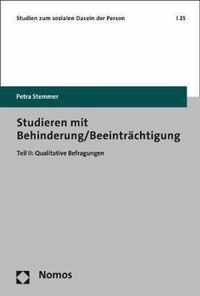 Studieren Mit Behinderung/Beeintrachtigung: Teil II