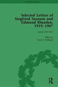 Selected Letters of Siegfried Sassoon and Edmund Blunden, 1919-1967 Vol 1