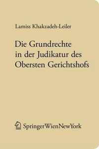 Die Grundrechte in Der Judikatur Des Obersten Gerichtshofs