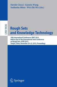 Rough Sets and Knowledge Technology