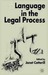 Language in the Legal Process