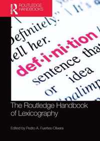 The Routledge Handbook of Lexicography