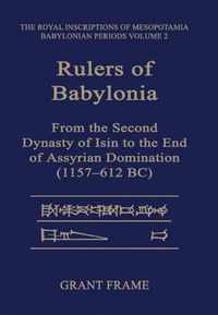 Rulers of Babylonia - Rimb 2