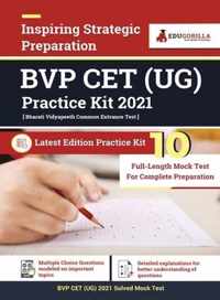 Bharati Vidyapeeth Common Entrance Test (BVP CET) UG 2021 10 Mock Test Latest Edition Practice Kit