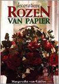 Decoratieve rozen van papier