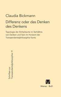 Differenz oder das Denken des Denkens