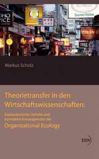 Theorietransfer in den Wirtschaftswissenschaften