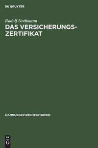 Das Versicherungs-Zertifikat