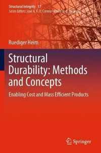 Structural Durability: Methods and Concepts