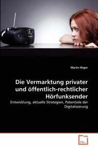 Die Vermarktung privater und oeffentlich-rechtlicher Hoerfunksender