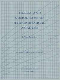 Tables and Nomograms of Hydrochemical Analysis