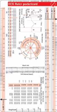 ECG Ruler Pocketcard