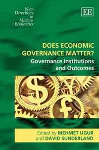 Does Economic Governance Matter?