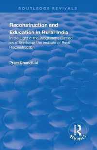 Reconstruction and Education in Rural India