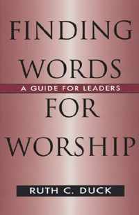 Finding Words for Worship