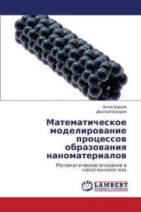 Matematicheskoe Modelirovanie Protsessov Obrazovaniya Nanomaterialov