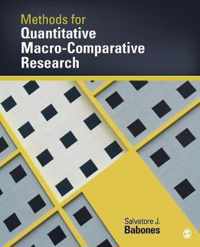 Methods for Quantitative Macro-Comparative Research