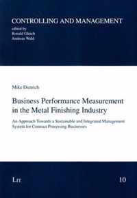 Business Performance Measurement in the Metal Finishing Industry, 10