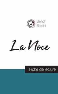 La Noce de Bertolt Brecht (fiche de lecture et analyse complete de l'oeuvre)