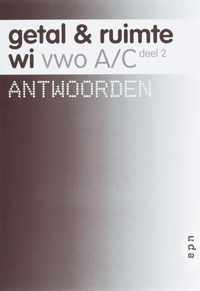 Getal en Ruimte / 2 Vwo A/C / deel Antwoordenboek