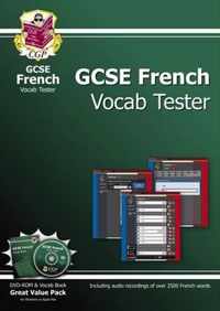 GCSE French Interactive Vocab Tester - DVD-ROM and Vocab Book (A*-G Course)