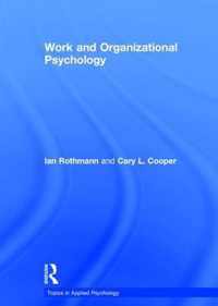 Work and Organizational Psychology