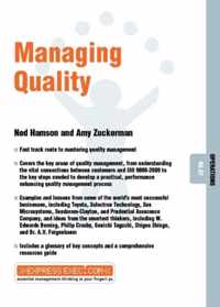 Managing Quality