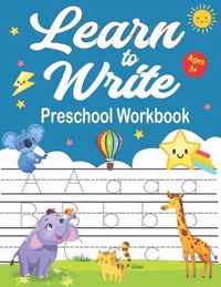 Learn To Write Preschool Workbook