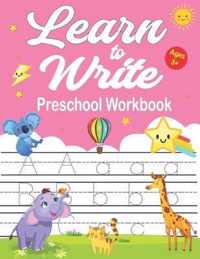 Learn To Write Preschool Workbook