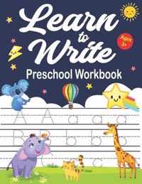 Learn To Write Preschool Workbook