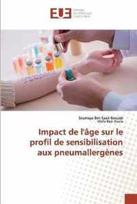 Impact de l'age sur le profil de sensibilisation aux pneumallergenes