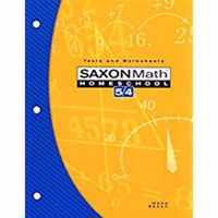 Saxon Math Homeschool 5/4