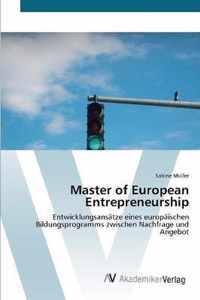 Master of European Entrepreneurship