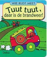 Wie rijdt mee? tuut, tuut, daar is de brandweer!