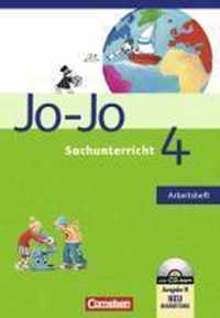 Jo-Jo Sachunterricht - Ausgabe N - Bisherige Ausgabe. 4. Schuljahr - Arbeitsheft mit CD-ROM - Bremen und Niedersachsen