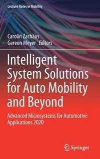 Intelligent System Solutions for Auto Mobility and Beyond