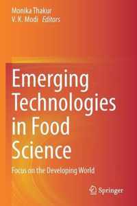 Emerging Technologies in Food Science