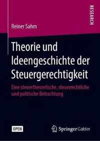 Theorie Und Ideengeschichte Der Steuergerechtigkeit